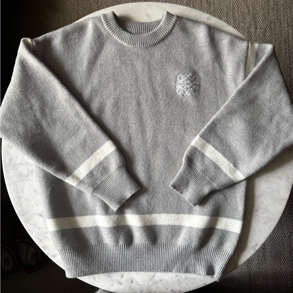 LOEWE
Anagram Cashmere & Cotton Sweater